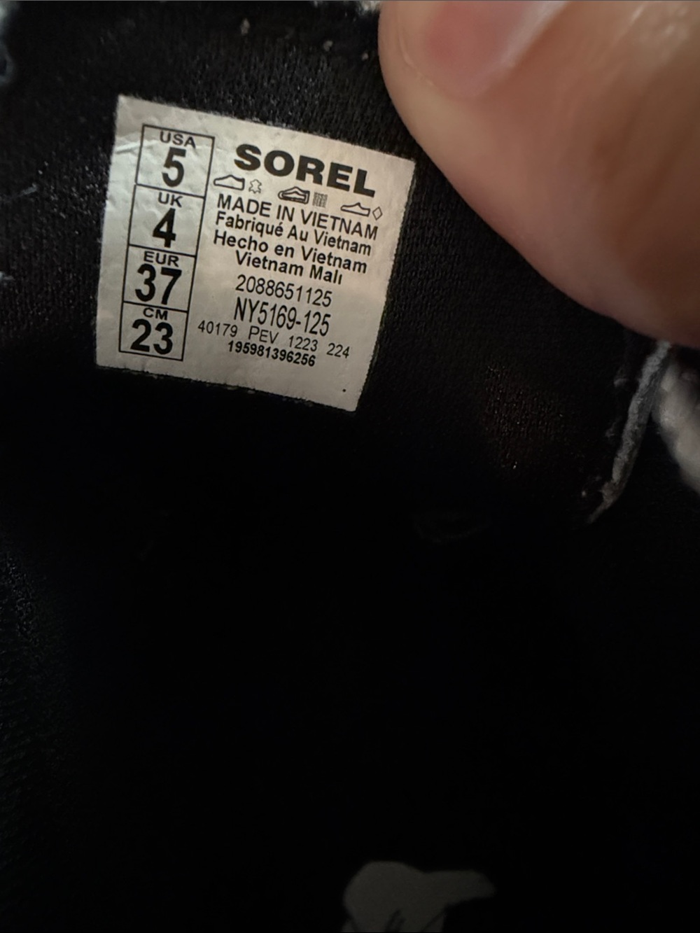 Sorel White and Silver Waterproof Duck-Style Boots - Picture 3 of 4